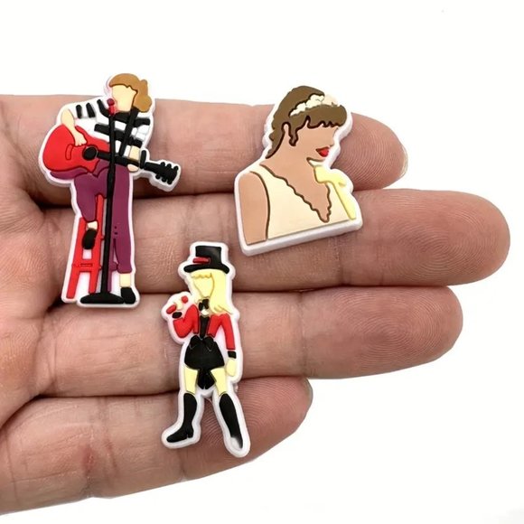 *NEW - 29 pcs* CUTE Taylor Swift Eras Movie Tour Shoe Charms for Your Crocs - Picture 4 of 9